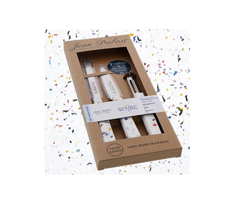 SL2623 Jean Dubost CIRCO set of 3 kitchen knives ECO