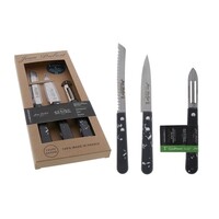 SL2632 Jean Dubost CIRCO set of 3 kitchen knives ECO
