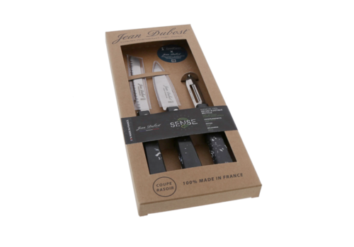 SL2632 Jean Dubost CIRCO, ensemble de 3 couteaux de cuisine ECO