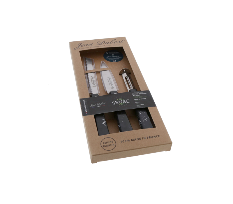 SL2632 Jean Dubost CIRCO set of 3 kitchen knives ECO