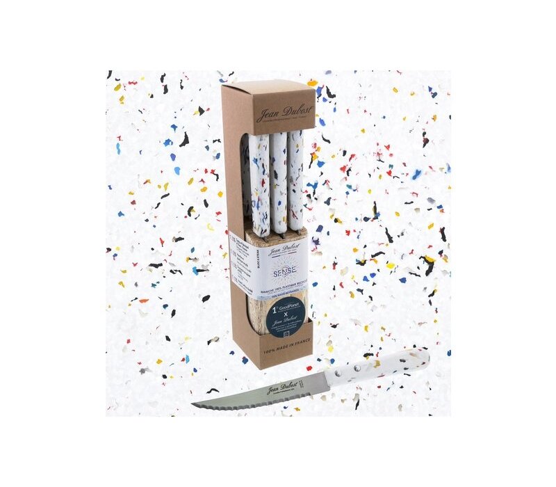 SL2630 Jean Dubost CIRCO Coffret de 6 couteaux à steak en bloc ECO