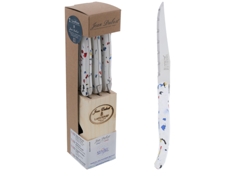 SL2630 Jean Dubost CIRCO Coffret de 6 couteaux à steak en bloc ECO