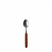 Bali SET 6 dessert spoons brown
