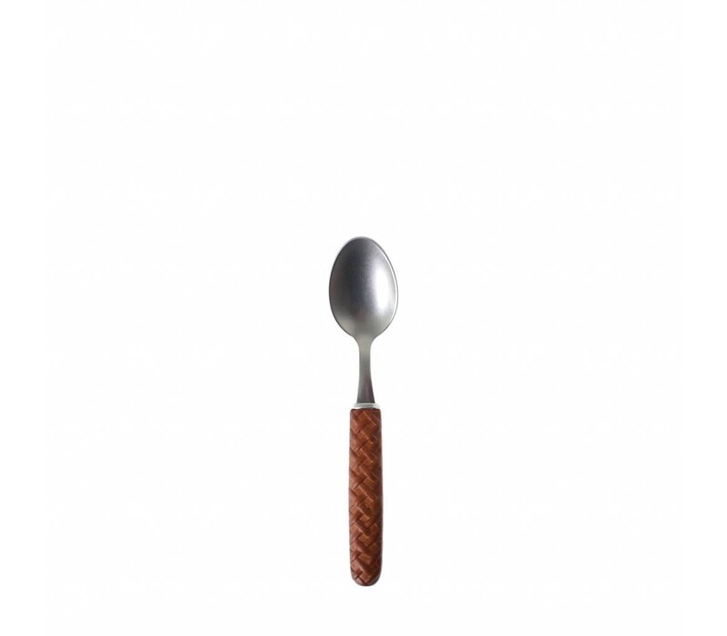 Bali SET 6 dessert spoons brown