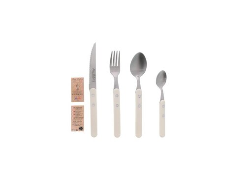 Laguiole Laguiole Bistrot 24-teiliges Besteckset weiß
