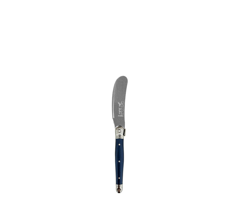 Laguiole Premium 2 Botermesjes & 2 Kaasmesjes Blauw