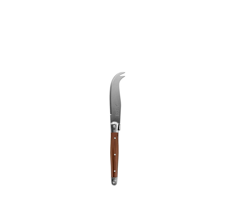 Laguiole Premium 4 Kaasmesjes Bruin in Kistje