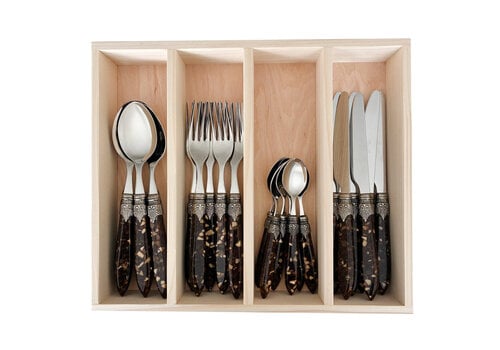 Murano Murano Dinercouvert – Voor 6 Personen– Schildpad