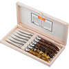 Laguiole Laguiole Premium 6 Steakmessen Schildpad Look