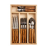 Laguiole Laguiole Classique Ménagère 32 Pièces en Bois d'Olivier