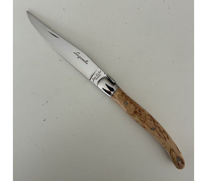 Laguiole Premium 6 Steak Knives Norwegian Birch