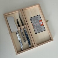 Laguiole Premium 3 Kaasmessen Marmer Mix