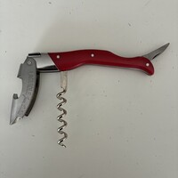 Couteau Sommelier Laguiole dans Boîte Cadeau en Bois – Fabriqué à 100% en France | Rouge
