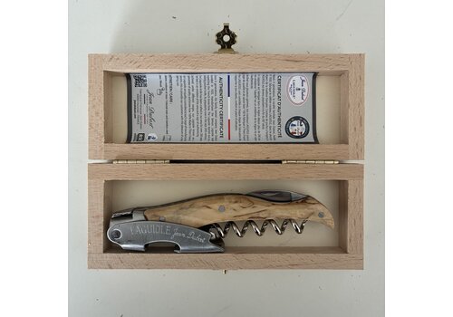 Laguiole Laguiole Premium Sommelier Norwegischer Birke in Holzbox