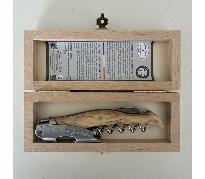 Laguiole Premium Sommelier Norwegian Birch in Wooden Box