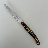 Laguiole 6 Classic Steakmesser Schildkröte Imitat in Holzbox