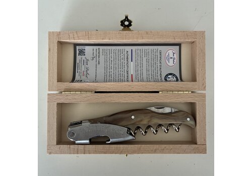Laguiole Laguiole Premium Sommelier Marbre Foncé en Coffret en Bois