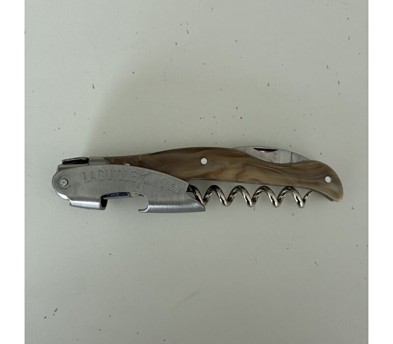 Couteau Sommelier Laguiole dans Boîte Cadeau en Bois – Fabriqué à 100% en France | Marbre Foncé