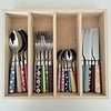 Kom Amsterdam Multi Colour 24-piece cutlery set mixed designs