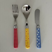 Multi Colour 3-delig Kinderbestek