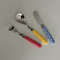 Multi Colour 3-delig Kinderbestek