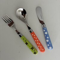 Multi Colour 3-teiliges Kinderbesteckset