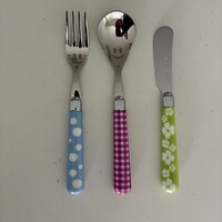 Multi Colour 3-teiliges Kinderbesteckset