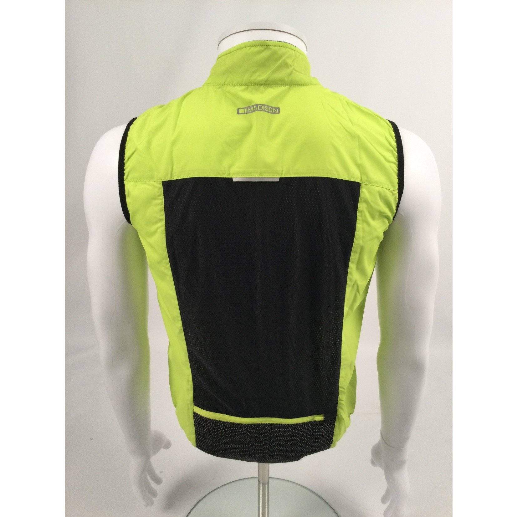 Madison Madison Sportive Windproof Gilet Lime Punch