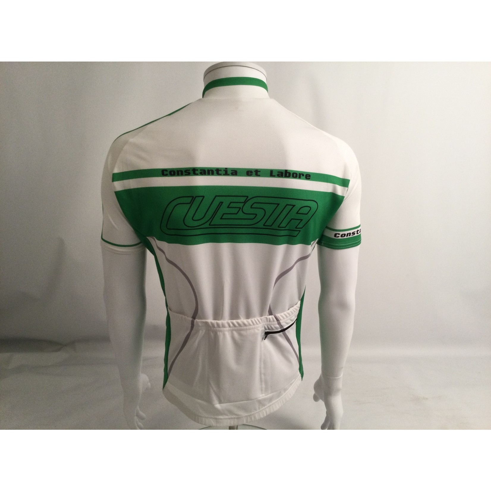 Cuesta Cuesta Green/White Short Sleeved Jersey - Medium