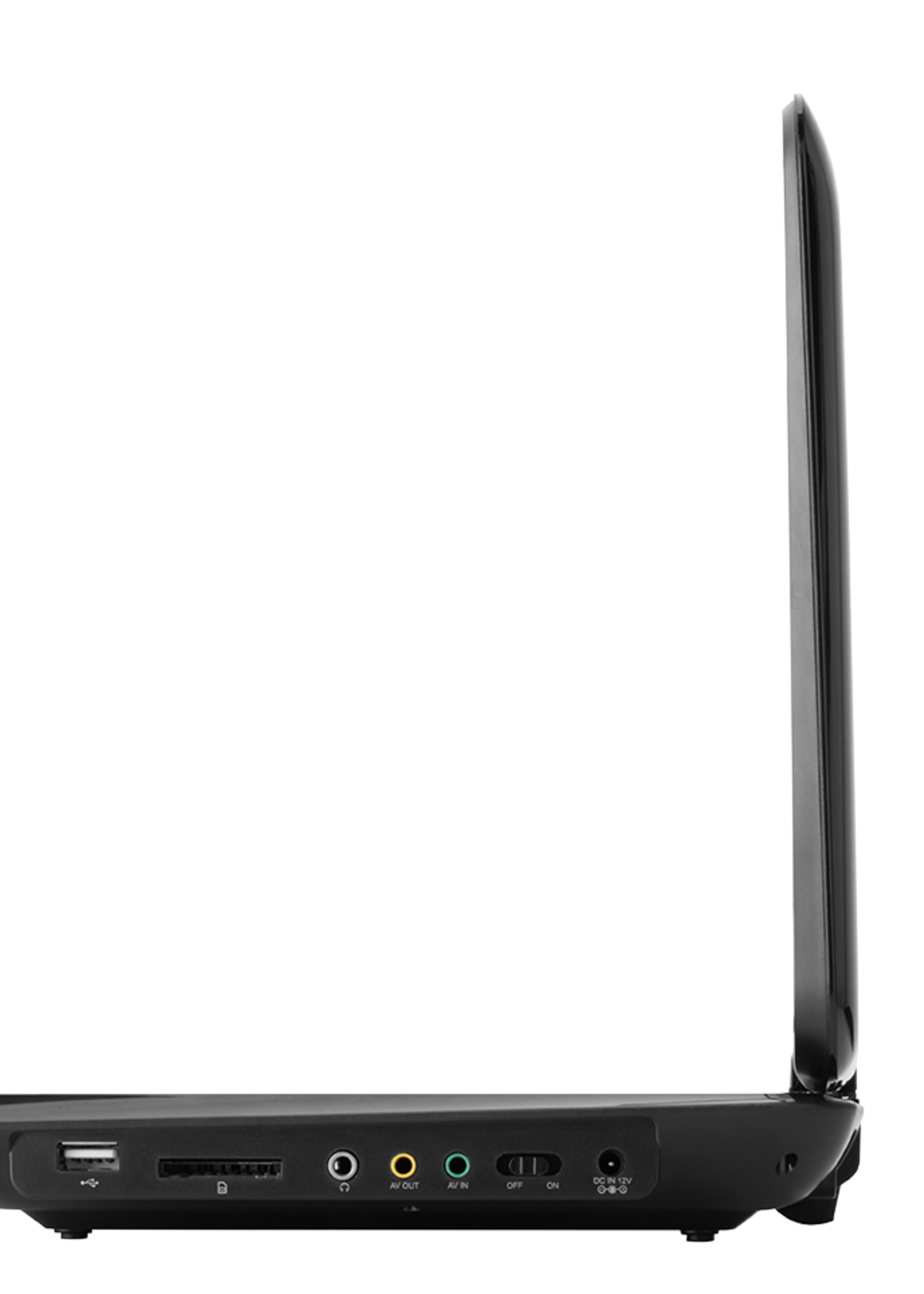 HKC D12HBDT 12inch portable DVD player with built-in TV tuner