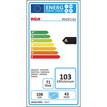 RCA RCA RS43F2-EU ANDROID SMART LED TV