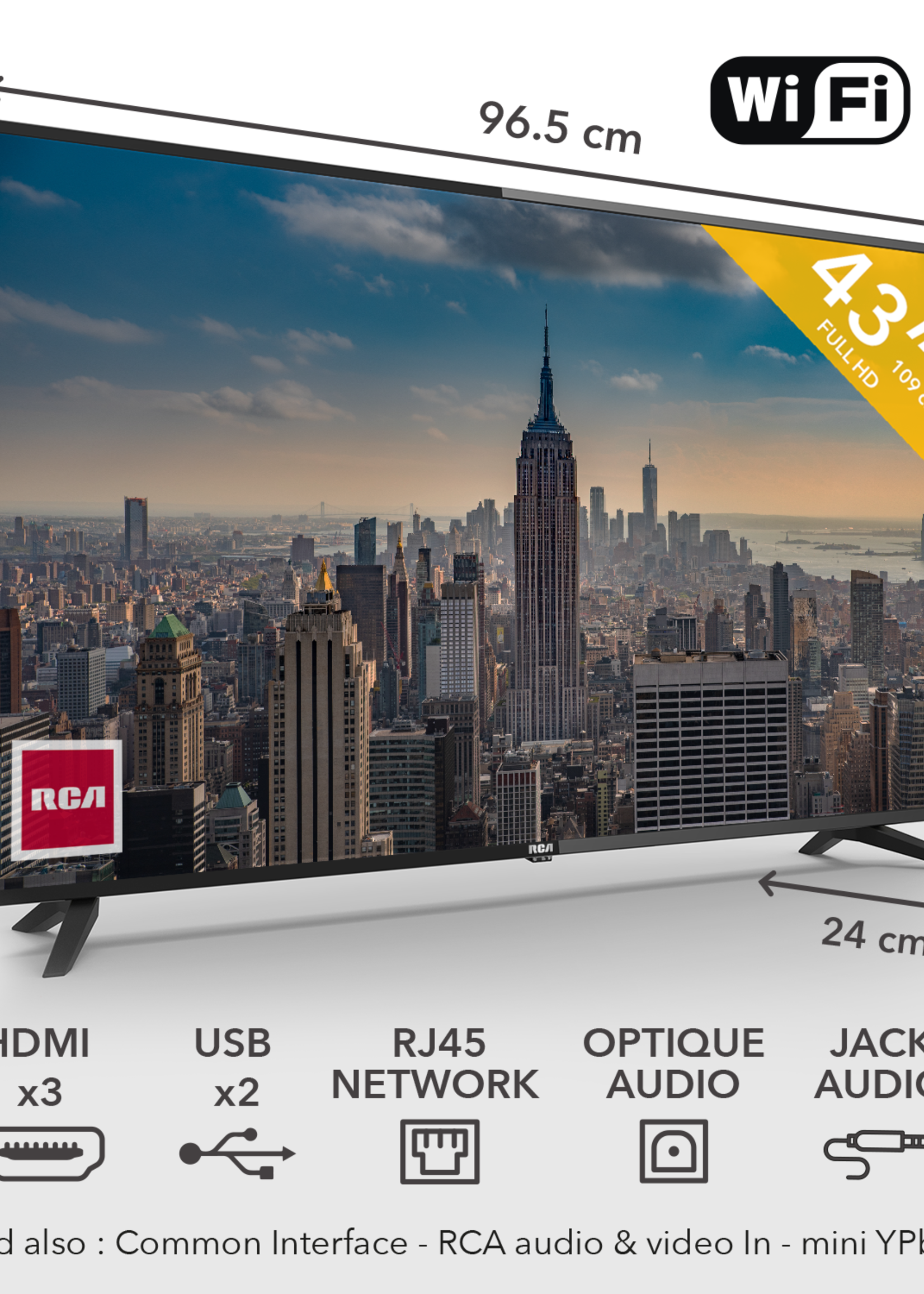 RCA RCA RS43F2-EU ANDROID SMART LED TV