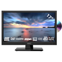 HKC 17H2C 17.3 inch HD-ready LED tv/DVD