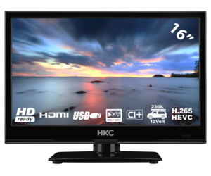 HKC 16M4 16 inch HD-ready LED tv, HKC-europe.com