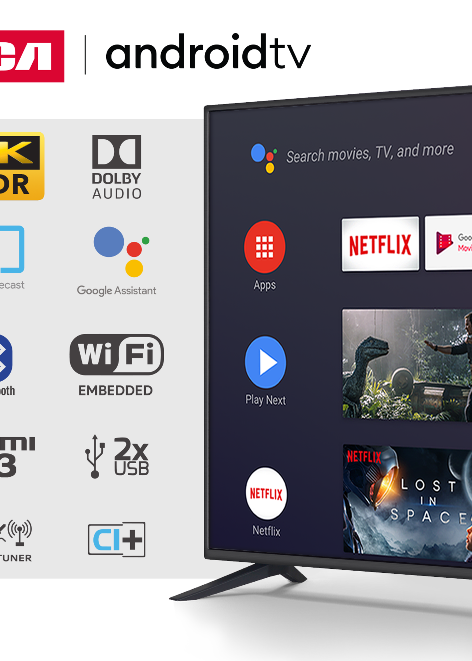 RCA RCA RS50U2-EU ANDROID SMART LED TV