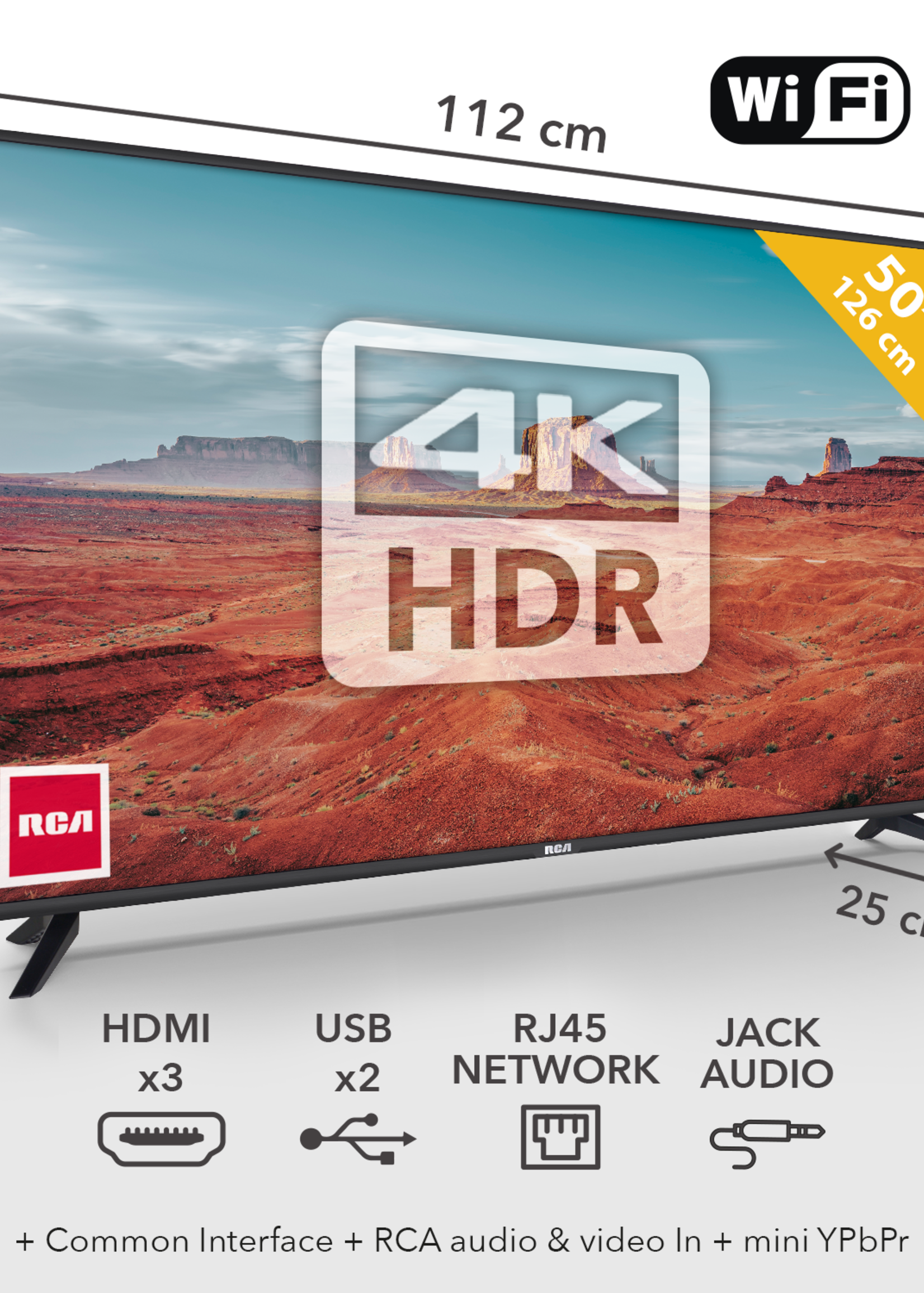 RCA RCA RS50U2-EU ANDROID SMART LED TV