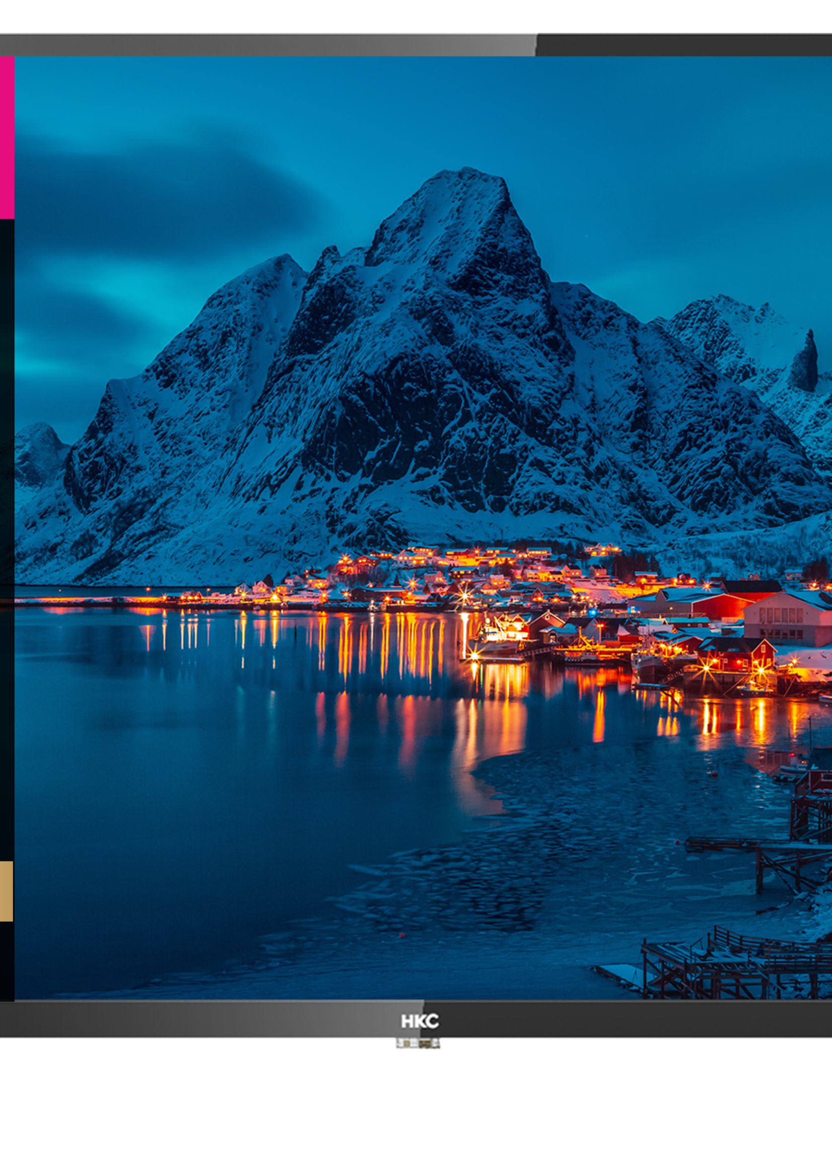 HKC HKC 32F1D LED-tv 32 inch (HD/Triple Tuner/CI+/2x HDMI/USB)