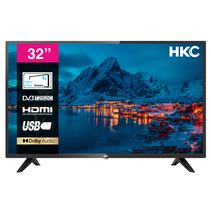 HKC 32F1D LED-tv 32 inch (HD/Triple Tuner/CI+/2x HDMI/USB)