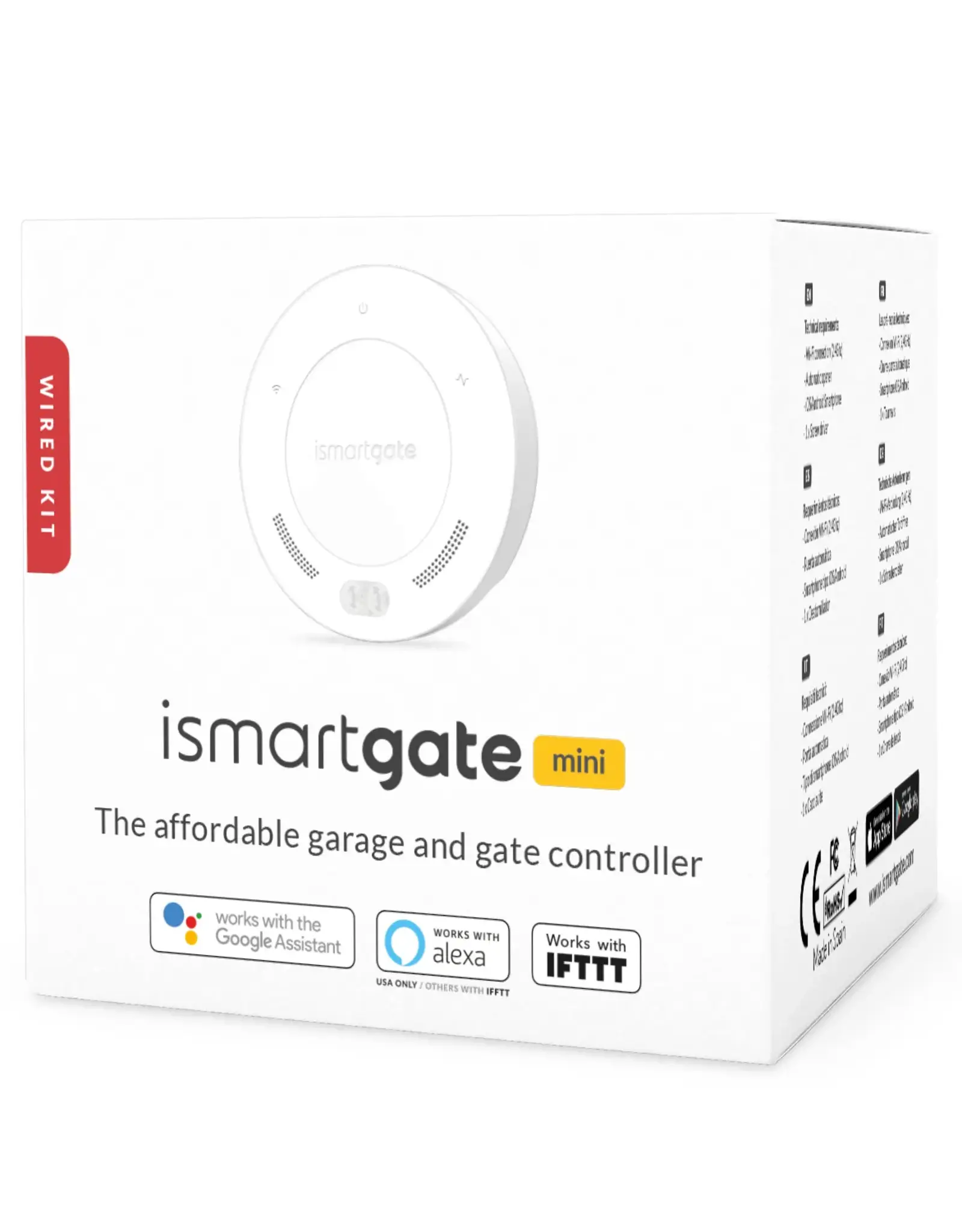 Ismartgate Ismartgate mini garage & gate kit (wired)