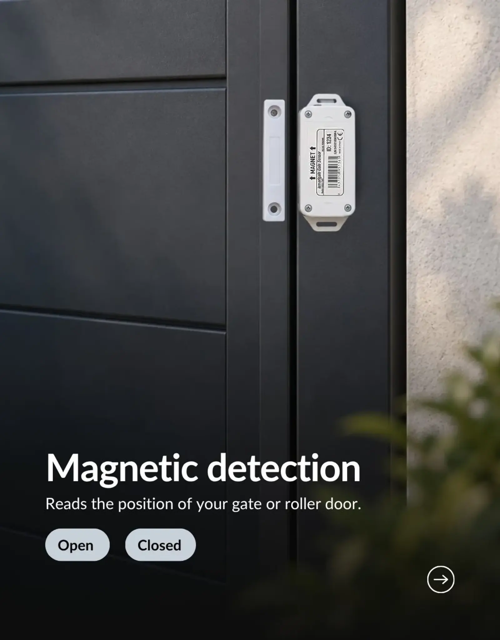 Ismartgate Draadloze magnetische sensor (hekken)