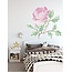Wall Sticker Flower Embroidery