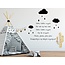 Walldesign56 Wall Decal - Tikke Takke Regen