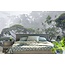 Walldesign56 Selbstklebende Fototapete angepasst - Misty Forest