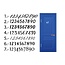 House Number Door Sticker