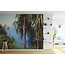 Walldesign56 Selbstklebende Fototapete angepasst - Palme 5