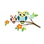 Walldesign56 Wall Sticker - Branch with owls