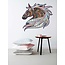 Walldesign56 Wall Sticker - Horse Vintage Design