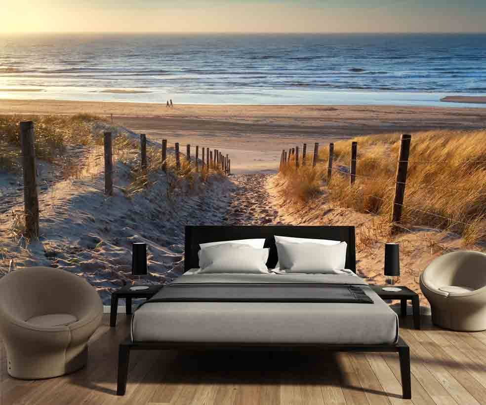 fotobehang strand - walldesign56
