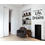 Walldesign56 Wandaufkleber - Don't Dream your life