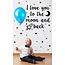 Wall Sticker I love you to the moon kids